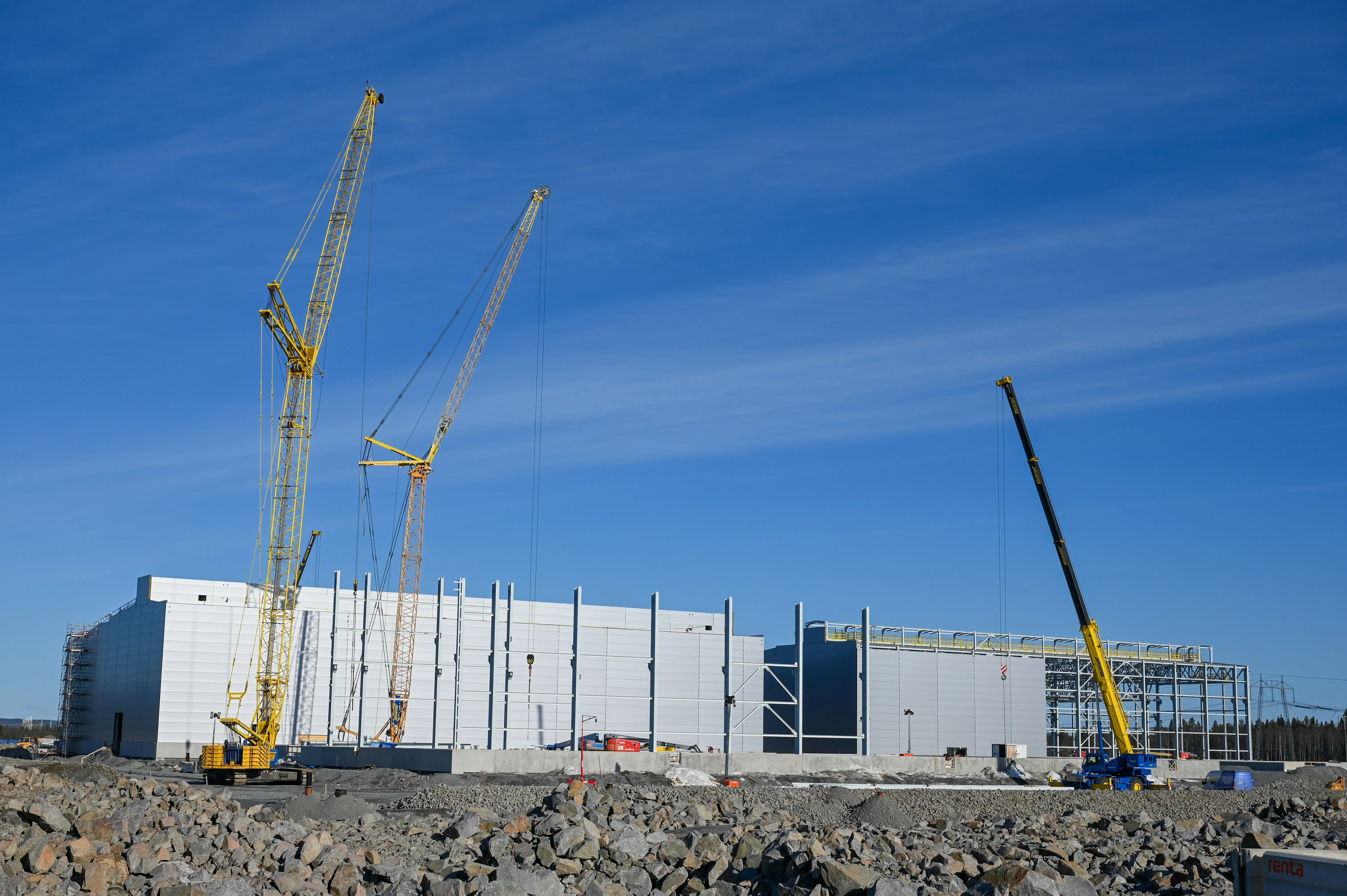 Stegra's green hydrogen plant takes shape in Boden - Stegra